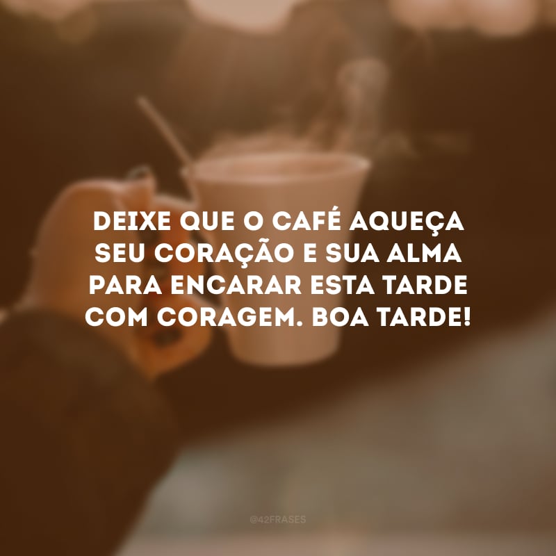 Um Momento Aconchegante – Boa Tarde com Café